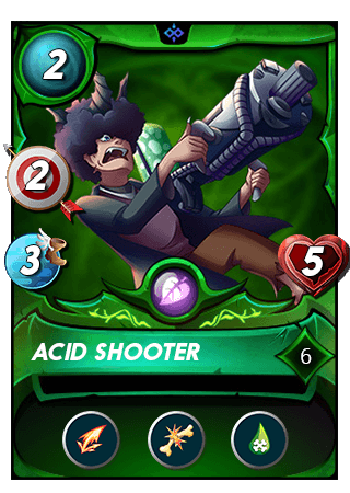 The Acid Shooter card