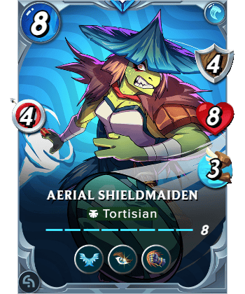 The Aerial Shieldmaiden card