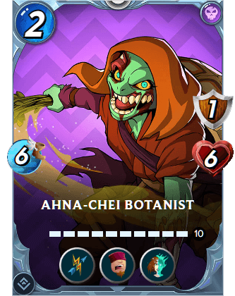 The Ahna-Chei Botanist card