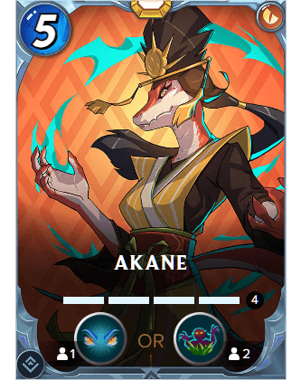 The Akane card