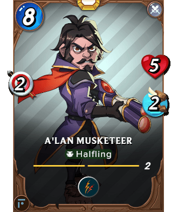 The A'lan Musketeer card