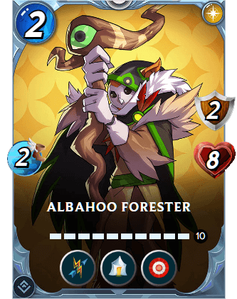 The Albahoo Forester card