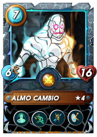 The Almo Cambio card