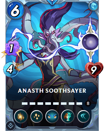 The Anasth Soothsayer card