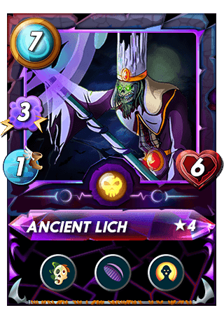 The Ancient Lich card
