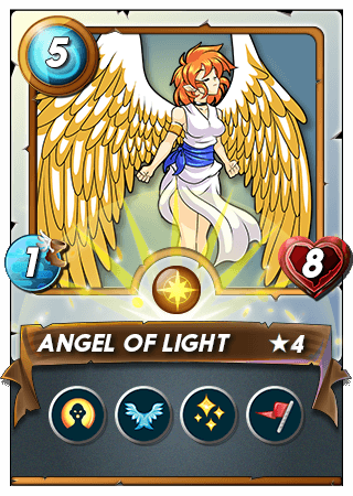 The Angel of Light card