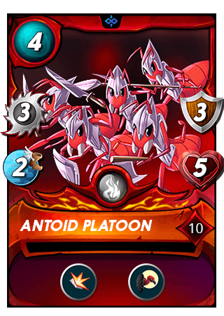 The Antoid Platoon card