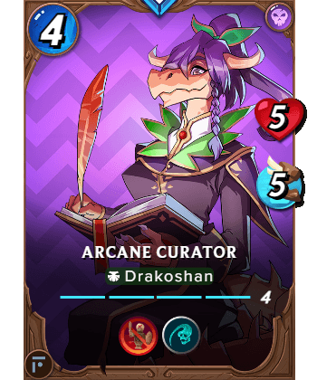 The Arcane Curator card