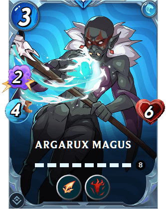 The Argarux Magus card