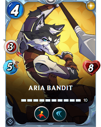 The Aria Bandit card