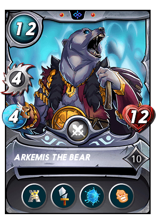 The Arkemis the Bear card