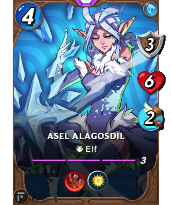 The Asel Alagosdil card