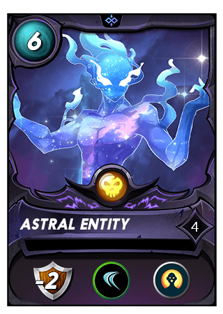 The Astral Entity card