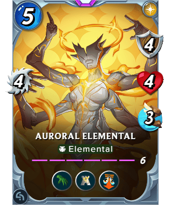 The Auroral Elemental card