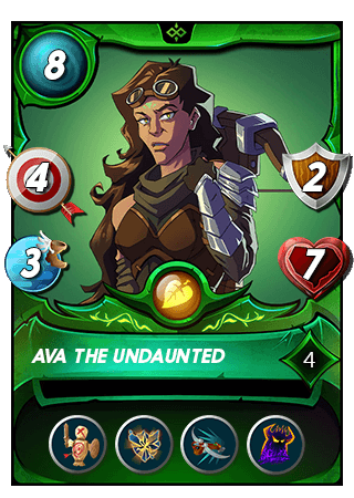 The Ava the Undaunted card