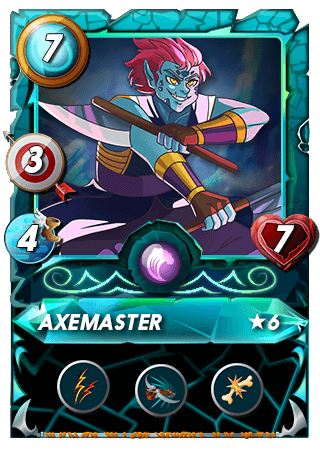 The Axemaster card