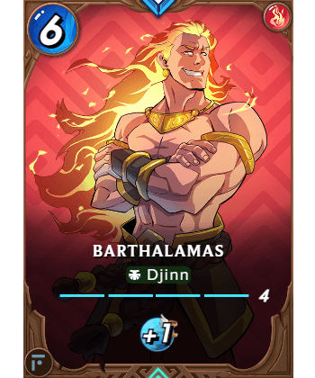 The Barthalamas card