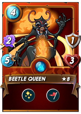 The Beetle Queen card