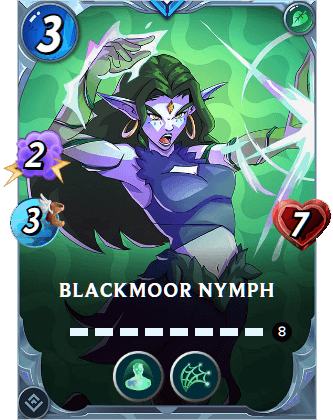 The Blackmoor Nymph card