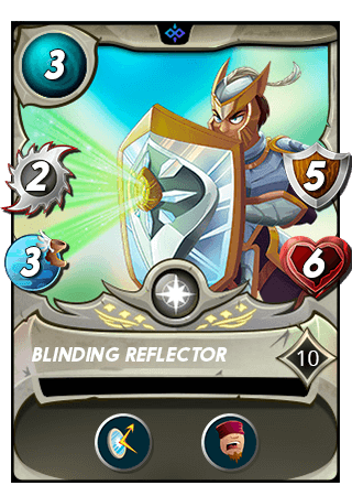 The Blinding Reflector card