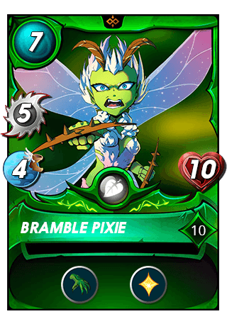 The Bramble Pixie card