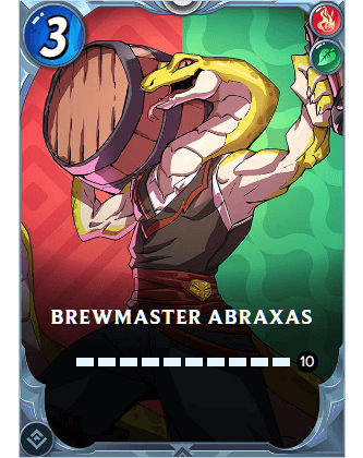 The Brewmaster Abraxas card