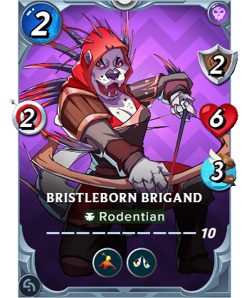 The Bristleborn Brigand card