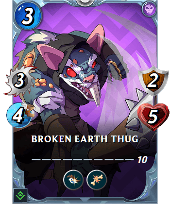 The Broken Earth Thug card