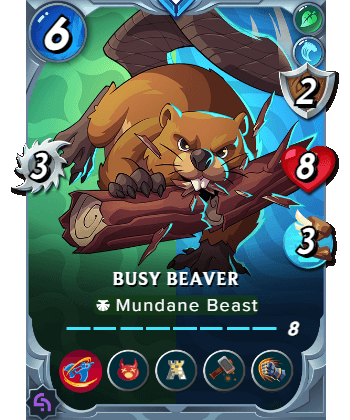 The Busy Beaver card