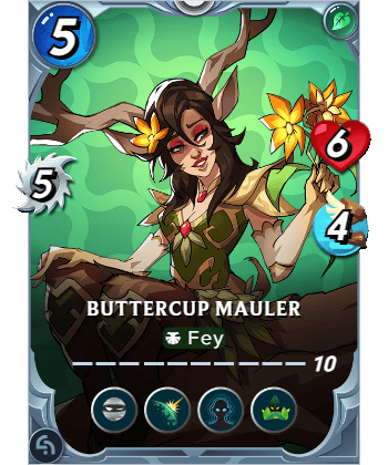 The Buttercup Mauler card