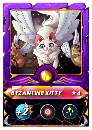 The Byzantine Kitty card
