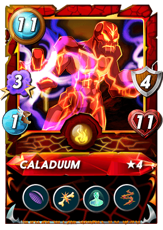 The Caladuum card