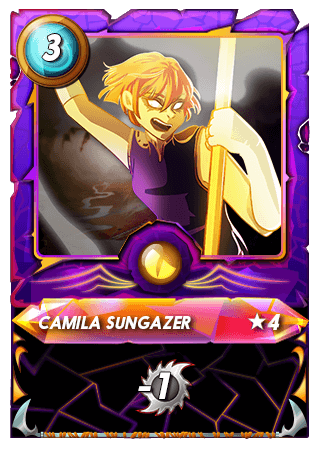 The Camila Sungazer card