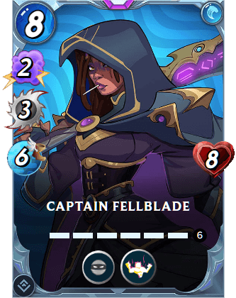 The Captain Fellblade card