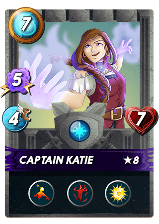 The Captain Katie card