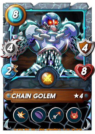 The Chain Golem card