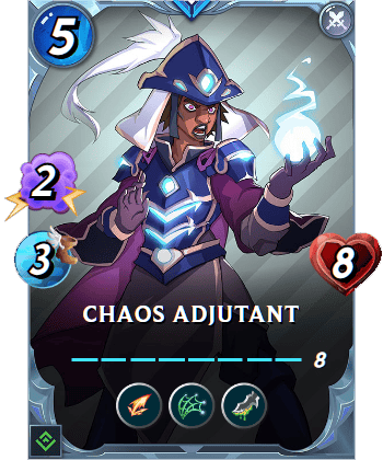 The Chaos Adjutant card