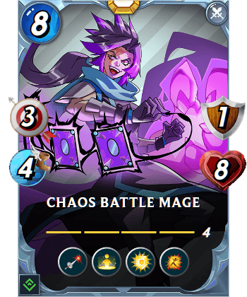 The Chaos Battle Mage card