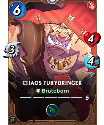 The Chaos Furybringer card