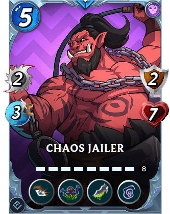 The Chaos Jailer card