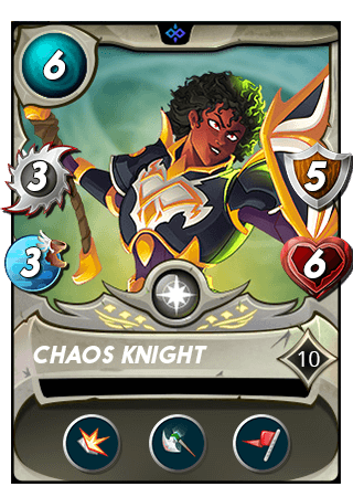 The Chaos Knight card