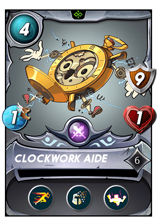 The Clockwork Aide card