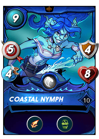 The Coastal Nymph card