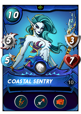 The Coastal Sentry card
