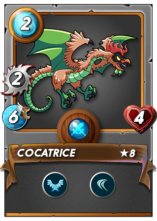 The Cocatrice card