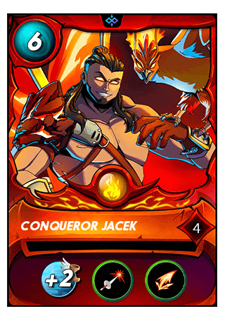 The Conqueror Jacek card