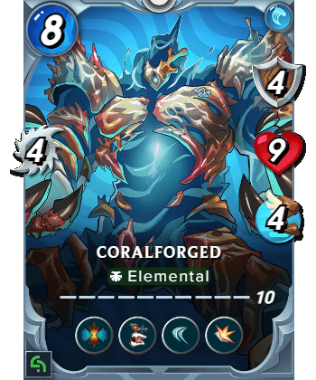 The Coralforged card