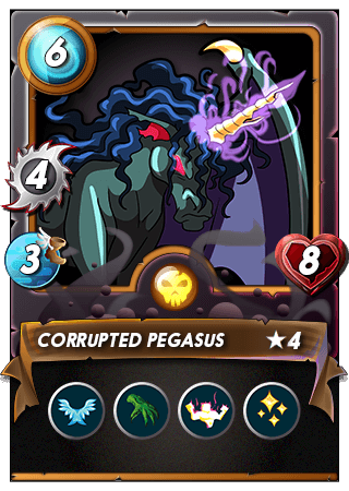 The Corrupted Pegasus card