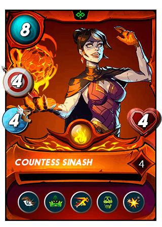 The Countess Sinash card