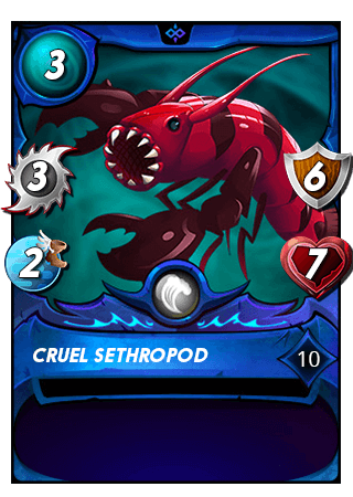 The Cruel Sethropod card